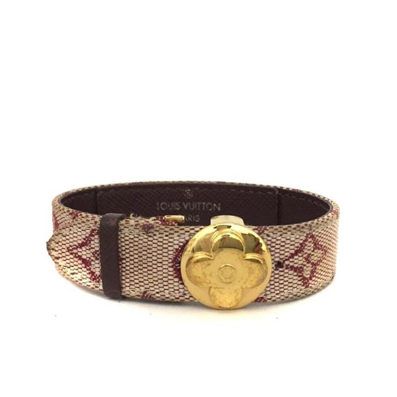 Louis Vuitton Monogram Mini Good Luck Bracelet /1G5441 - Picture 1 of 8